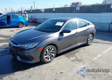 2018 Honda Civic Ex z USA, uszkodzony, nr VIN 2HGFC2F78JH532029